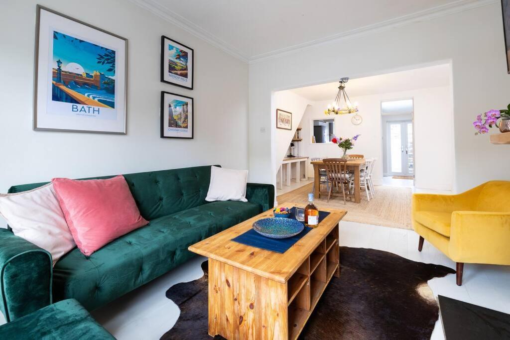 Pure B - Welcoming Bath City 3 Bed House Free Parking & Wifi Екстериор снимка